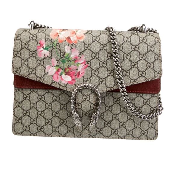 Gucci Medium GG Supreme Shoulder Bag - Picture 1 of 5